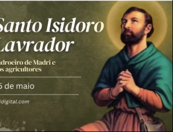 Hoje é dia de santo Isidoro Lavrador, padroeiro dos agricultores