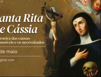 Hoje é celebrada santa Rita de Cássia, padroeira das causas impossíveis